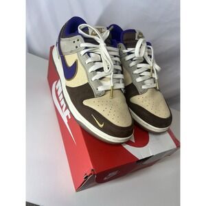 Nike Dunk Low Premium Sunsubun Court Purple With Extra Laces Men's Size 8